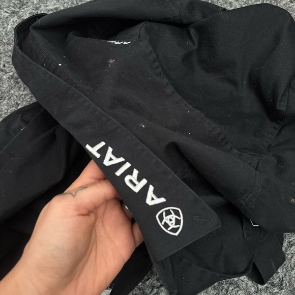 Ariat Men's Black button up - Picture 5 of 5